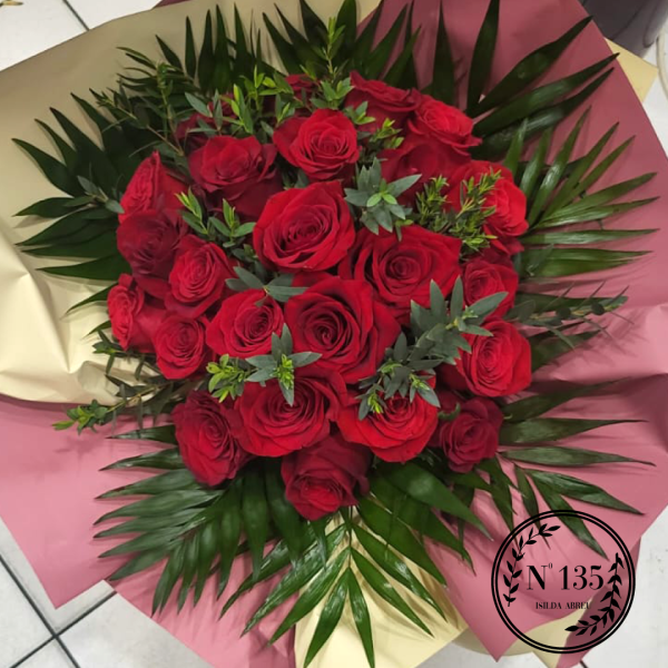 Nº 135 - Bouquet de 20 Rosas