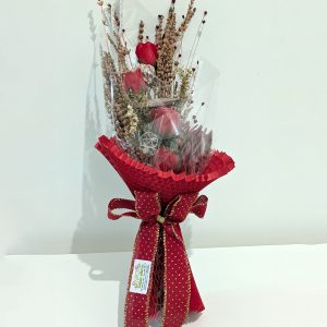 Nº 159 - Bouquet Rosas e Flores Secas